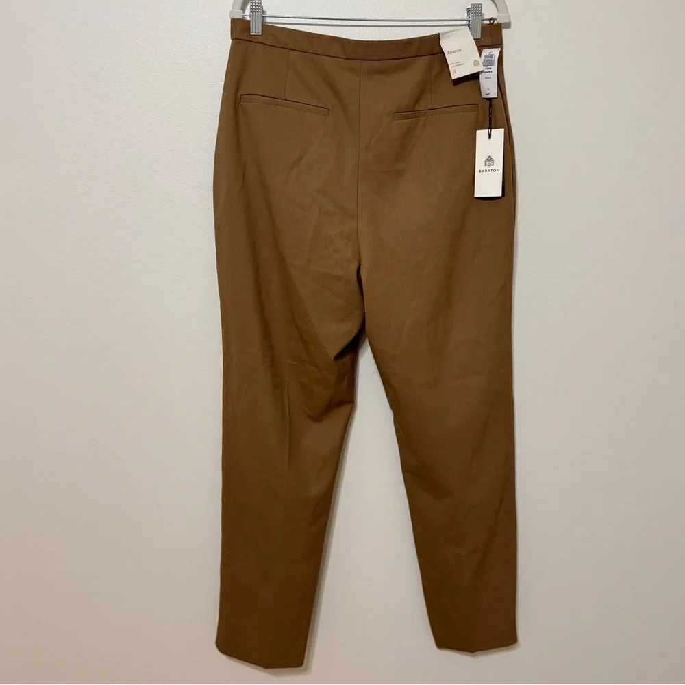NWT Aritzia Babaton Abarca Pant Size 12 Saville High rise tapered trousers wool
